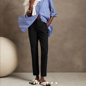 BR AVERY STRAIGHT WOOL-BLEND PANT